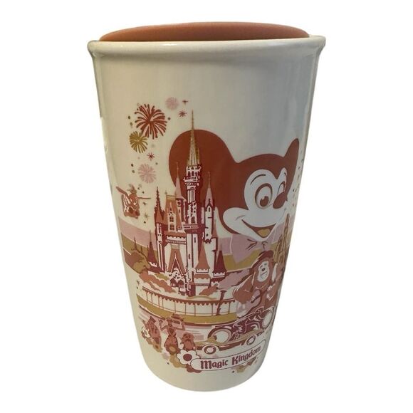 Starbucks Disney Magic Kingdom White and Brown Mug Disney Edition - Picture 4 of 6